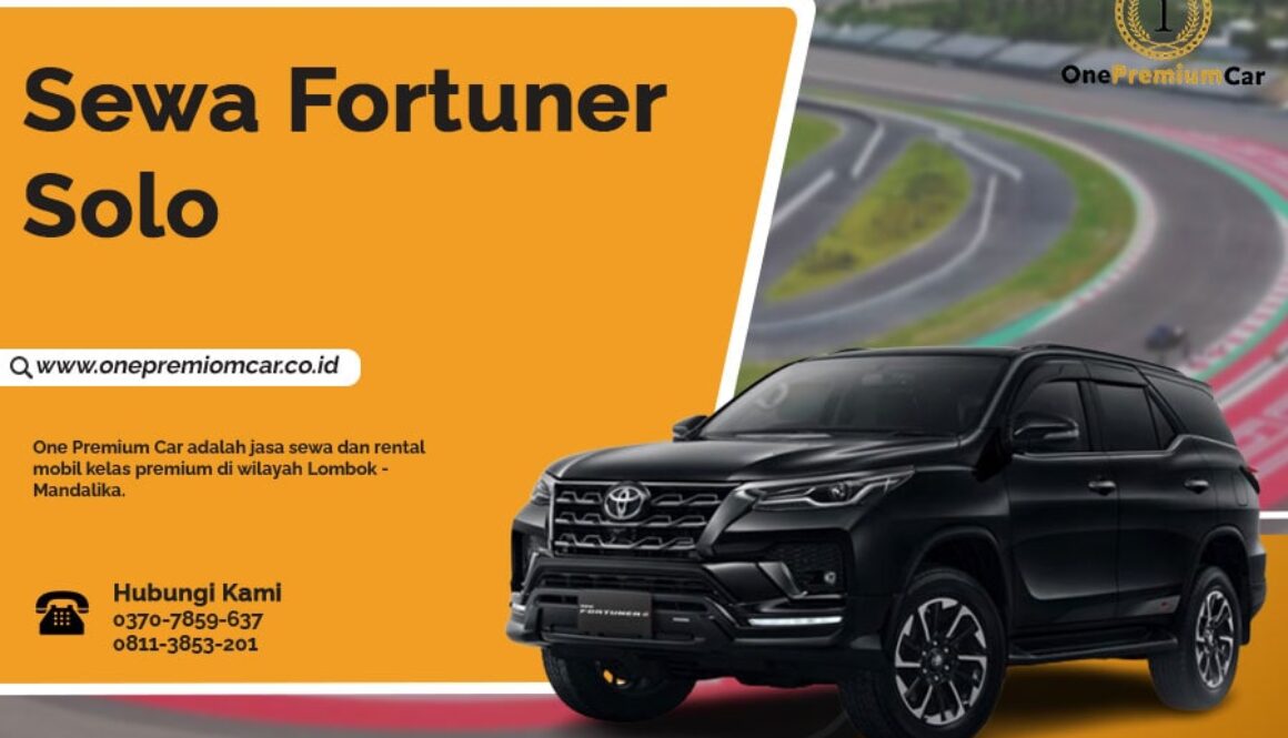 Sewa Fortuner Solo