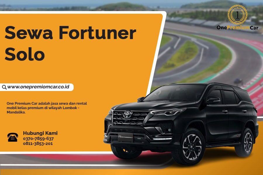 Sewa Fortuner Solo