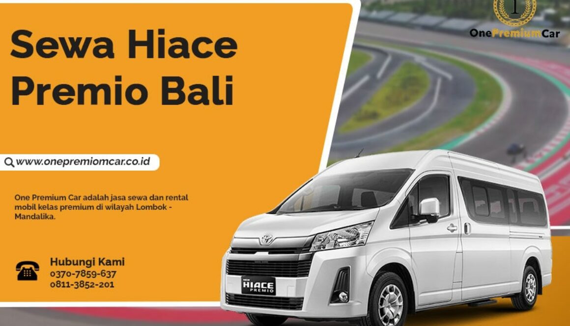 Sewa Hiace Premio Bali